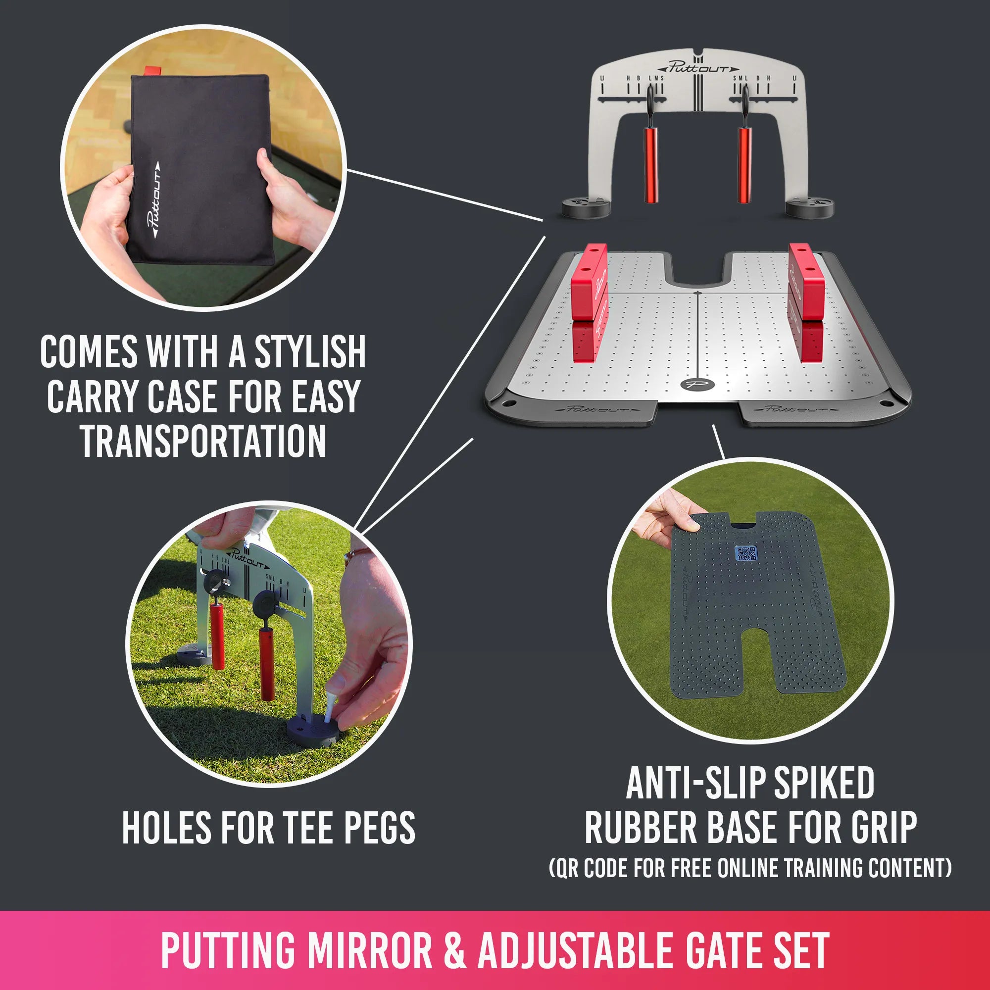 Mirror & Adjustable Gate Set