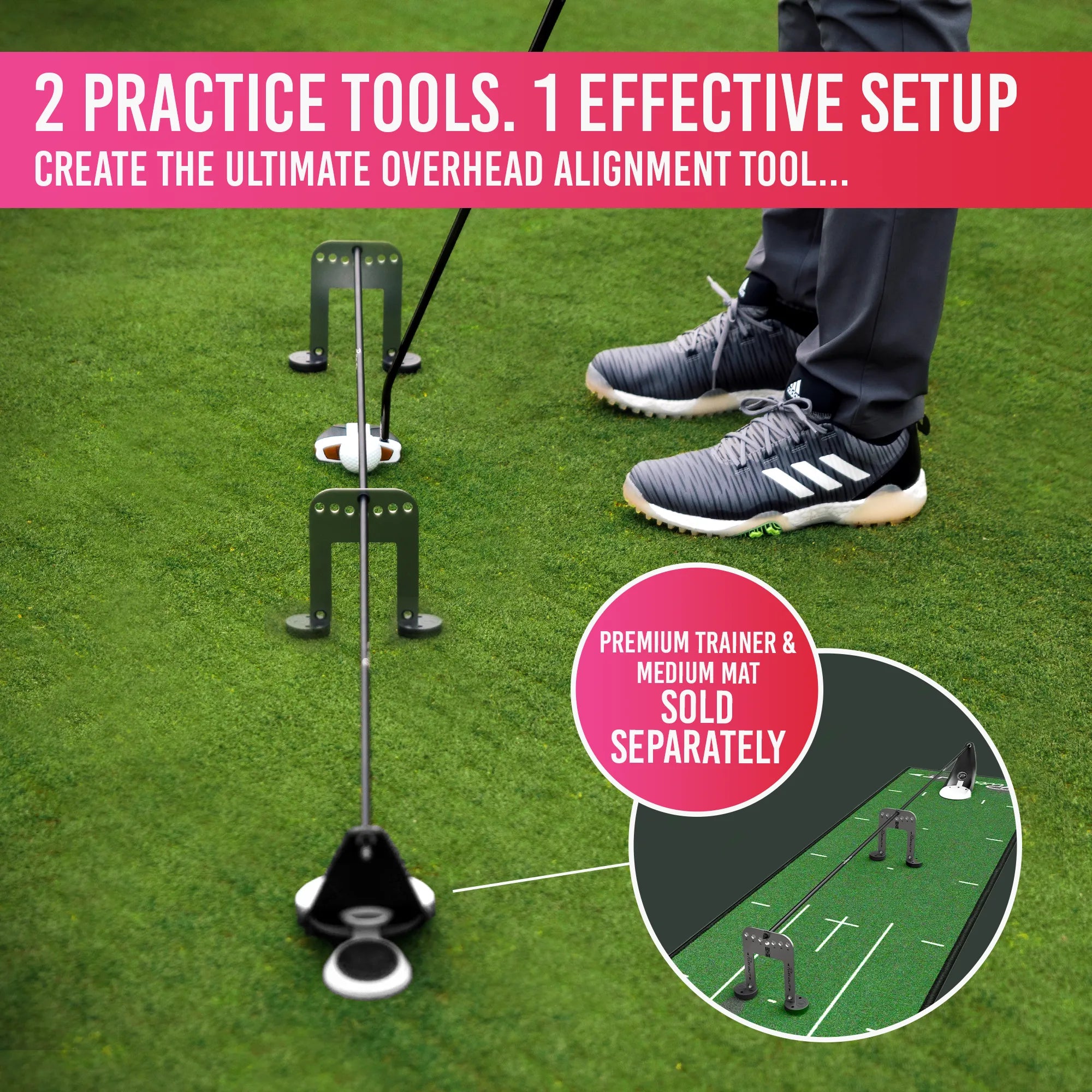 Putting Plane Alignment Stick Set