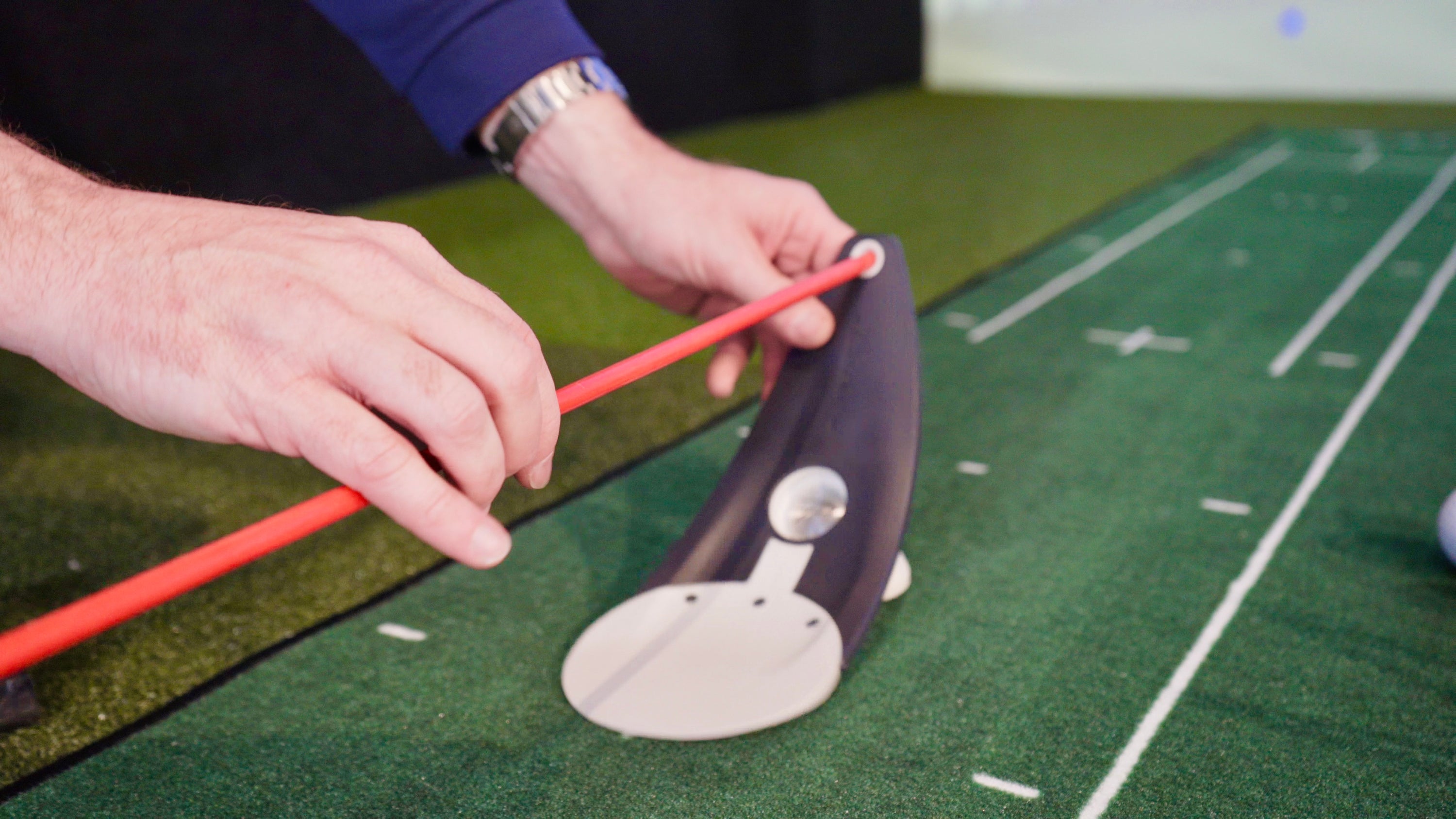 Premium Trainer Alignment Stick Drill