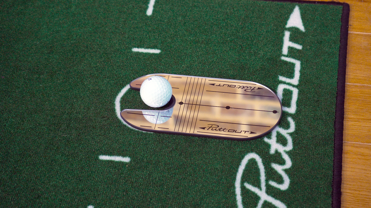 Compact Mirror Reverse Mirror Drill Puttout Golf