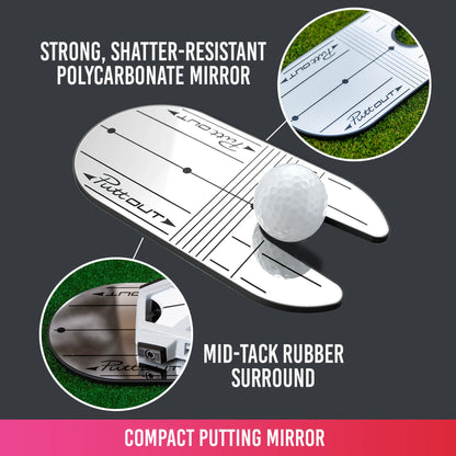 Compact Putting Mirror