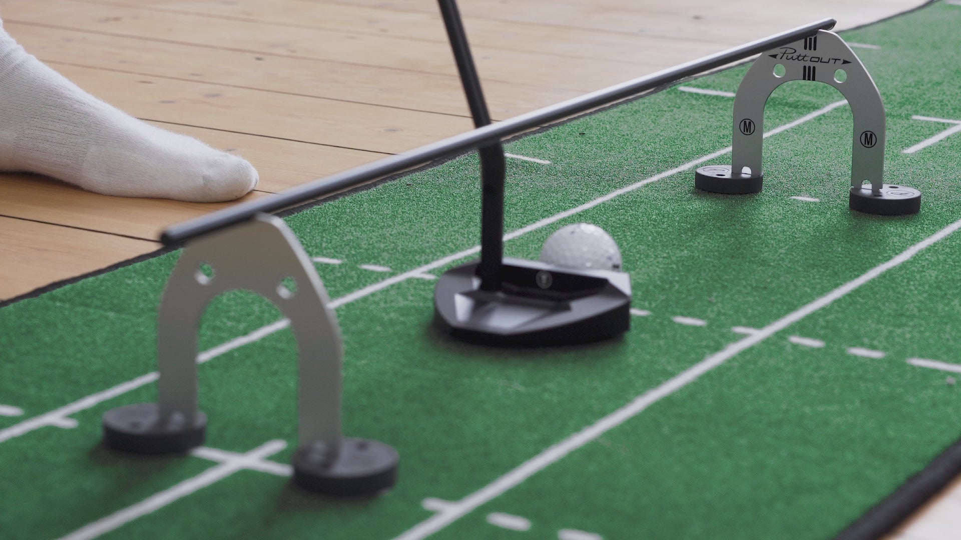 Pro Putting Gates: Alignment Stick Drill – PuttOUT Golf